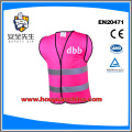 Manufactory supply Europe Market Standard Reflective safety vest, PMS colour and Brand can be done customized